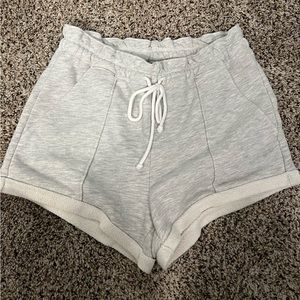 Abercrombie High Waisted Sweat Shorts